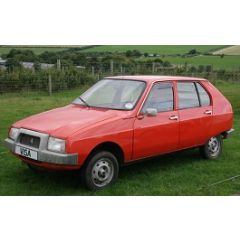 Uitlaatsysteem CITROEN Visa 1.1