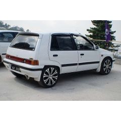 Uitlaatsysteem DAIHATSU Charade 1.3i - 16V (Hatchback)
