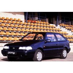 Uitlaatsysteem HYUNDAI Pony 1.3|1.3i (Hatchback)
