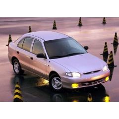 Uitlaatsysteem HYUNDAI Excel 1.5i (Hatchback)