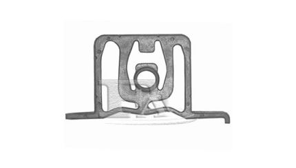 rubberen ophanging met metaal