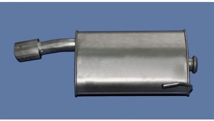 Einddemper (sport eindpijp, incl. KM-9596) PEUGEOT 206 2.0 HDi TD