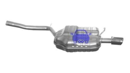 Einddemper Links AUDI A4 Quattro