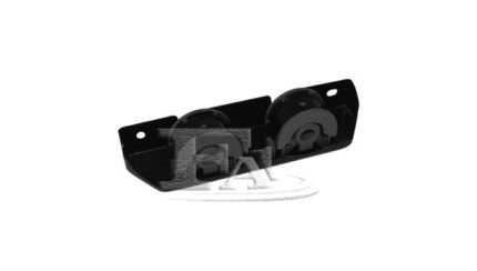 Ophangrubber met metaal