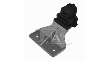 Ophangrubber met metaal