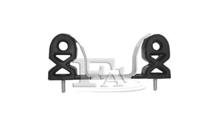 Ophangrubber met metaal