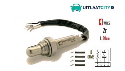 Universele Lambdasonde 4 aderig 13 ohm