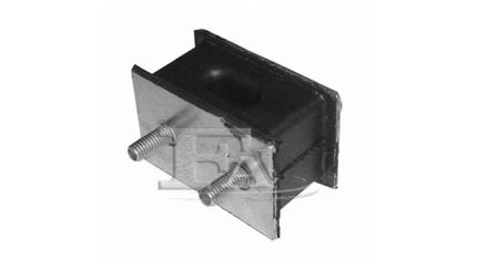 Ophangrubber met metaal