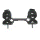 Ophangrubber met metaal