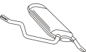 Einddemper MERCEDES E250 E300 250 300