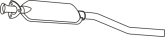 Middendemper MERCEDES C180 C200 C230