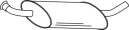 Middendemper MERCEDES A150