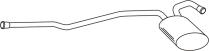 Middendemper RENAULT R19