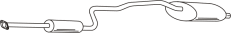 Einddemper SUZUKI Swift
