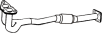 Voorpijp DAEWOO Espero Nexia