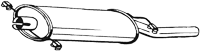 Einddemper VOLKSWAGEN GOLF I