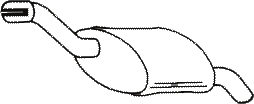 Einddemper (b) FORD Focus