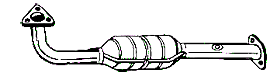 Katalysator links TOYOTA Landcruiser 4.7i V8