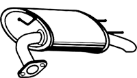 Einddemper TOYOTA Camry
