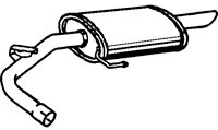 Einddemper BMW 118 120 2.0D