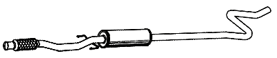 Middendemper CITROËN C4 Cactus 1.2 VTi
