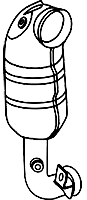 Katalysator CITROËN C3 C4 C4 Cactus DS3 DS4 1.2 THP PEUGEOT 208 308 2008 3008 5008 1.2 THP
