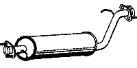 Middendemper LAND ROVER Range Rover 2.5 TDi 3.9i 4.6i