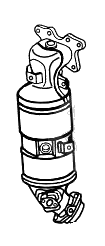 Katalysator HONDA FR-V 1.8i